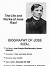 Life and Works of Rizal | PDF | Philippines