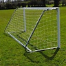 12x4 5 A Side Folding Aluminium Football Goals - Direct from MH Goals