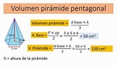 Calcular El Volumen De Una Piramide Pentagonal - Printable Templates Free