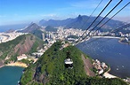 Sugarloaf Mountain Cable Car in Brazil