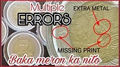 10 PESO coin [with MULTIPLE ERRORS] Heneral Antonio Luna 10 peso ...