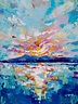Sky Lights - Impressionist Landscape Painting by Eve Izzett | Painting ...