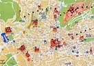 Map Of Granada Spain Streets | Adams Printable Map
