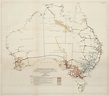 Standardisation of Railway Gauges - Railway Map of Australia Indicating ...