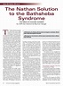 (PDF) Nathan Solution to the Bathsheba Syndrome | Dan Stallard ...