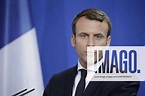Staatspräsidenten der Französischen Republik, Emmanuel Macron ...