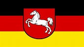 Bandera de Baja Sajonia (Alemania) - Flag of Lower Saxony (Germany ...