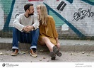 küss mich Junge Frau - ein lizenzfreies Stock Foto von Photocase