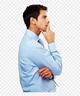 Man Thinking Png - Person Thinking Png, Transparent Png - vhv