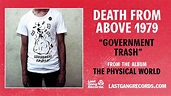 "Government Trash" by Death From Above 1979 (Official Audio) - YouTube