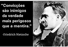 Pensamentos e filosofias - Nietzsche | Filosofias, Pensamentos, Verdades