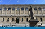 Sorbonne Sainte-Genevieve Library at Place Du Pantheon with Pierre ...