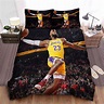 Los Angeles Lakers Lebron James Dunking Photograph Bed Sheet Duvet ...