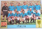 Italy team card for the 1934 World Cup Finals. | Copa do mundo, Futebol ...
