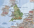 Blog de Geografia: Localização da Inglaterra