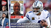 Calvin Watkins Talks Cowboys Minicamp Storylines, Spence/Crawford Fight ...