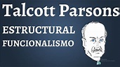 Talcott Parsons, El Estructural Funcionalismo - YouTube