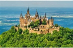 Hohenzollern castle in the swabian alps badenwurttemberg germany stock ...