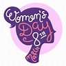 Letras del día de la mujer del 8 de marzo - Descargar PNG/SVG transparente