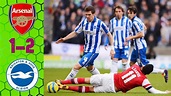 Arsenal vs Brighton Hove Albion 1-2 All Goals Highlights - YouTube