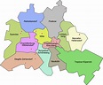 Berliner Bezirke Und Berliner Sektoren