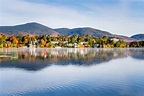 Beautiful Lake Placid in Autumn - The Whiteface Lodge