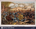 Austro - Prussian War 1866, battle at Königgrätz, 3.7.1866, print, Th ...