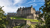 Fondos de pantalla Escocia, Castillo de Edimburgo, cielo azul 2560x1600 ...
