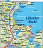 Karte von Lübecker Bucht (Deutschland)