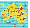 澳洲地图图片_交通运输_金融科技-图行天下素材网