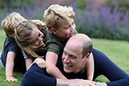 Prince William plays with his children in adorable pictures marking ...