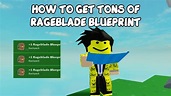 How To Get Tons Of Rageblade Blueprints In Roblox Islands - YouTube