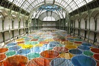 Daniel Buren redecorates the Grand Palais in Paris with a piece called ...