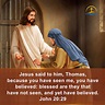 John 20:29 - Verse Meaning - Blessed are They That Have Not Seen and ...