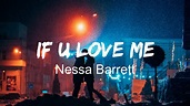 Nessa Barrett - if u love me (Lyrics) - YouTube