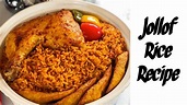 How to make The Perfect Party Jollof Rice/Jollof Rice Recipe - YouTube