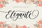 Elegante Font - Dafont Free