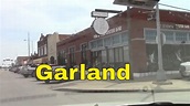 Garland TX Downtown Old Historic Big City Town Texas USA -- Channel ...