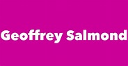 Geoffrey Salmond - Spouse, Children, Birthday & More