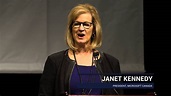 Janet Kennedy, President of Microsoft Canada Offers Productivity Tools ...