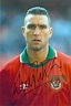 Vinnie Jones lines up for Wales in 1994. | Vinnie jones, Wales football ...