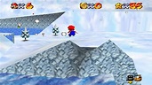 Super Mario 64 Walkthrough - Course 10 - Snowmans Land - YouTube