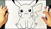 ⚫COMO DIBUJAR A PIKACHU | How to Draw Pikachu - YouTube