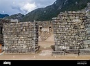 House of the High Priest at Machu Picchu ruins, Peru Stock Photo - Alamy