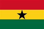 Bandera de Ghana 🇬🇭 – Banderas del mundo