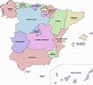 Autonomous Communities of Spain - MapSof.net