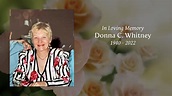 Donna C. Whitney - Tribute Video