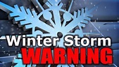 Winter Storm Warning and Winter Weather Advisory issued for northern ...