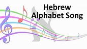 Easy Hebrew Alphabet Song in 2020 | Alphabet songs, Hebrew alphabet ...