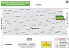 Grand Forks County Map, North Dakota